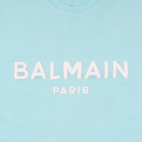 Balmain Sky Blue T-Shirt